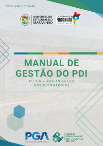 MANUAL DE GESTAO DO PDI - sem ISBN